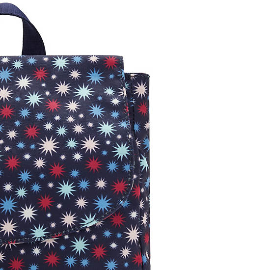 Sacs À Dos Kipling Dannie Printed Small Bleu | FR 1668ZU